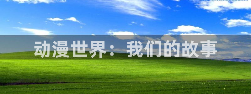 58动漫 官网：动漫世界：我们的故事